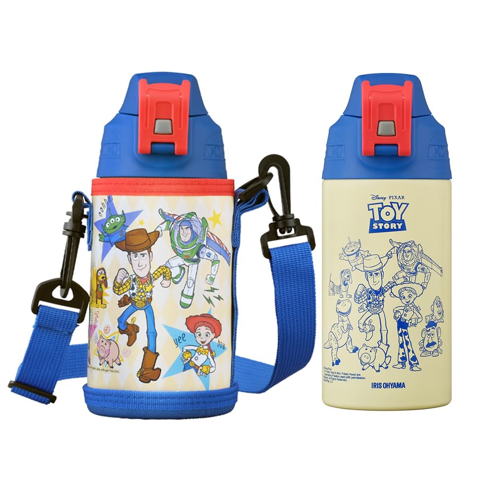 Amazon｜アイリスオーヤマ 水筒 600ml 子供用 9℃以下6時間キープ 真空
